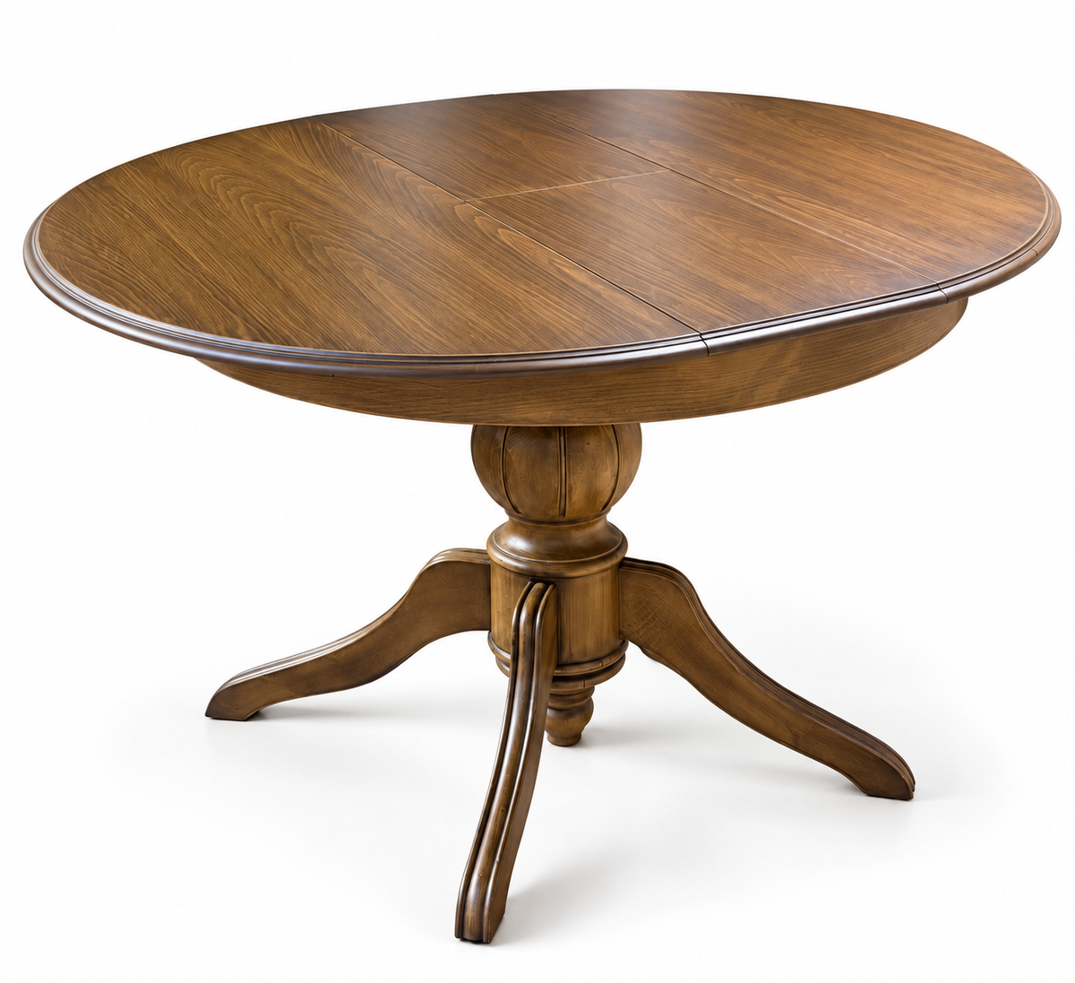 Zera Round Dining table opens and closes