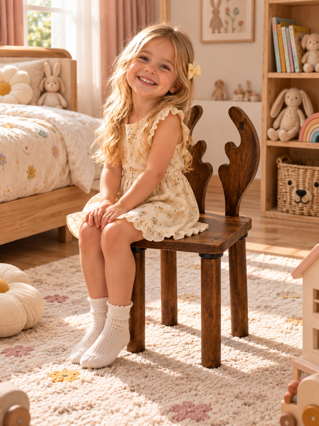 Kids Wooden Chair