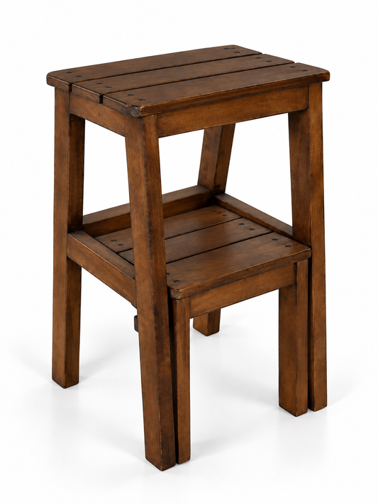 Deros Wooden Step Stool